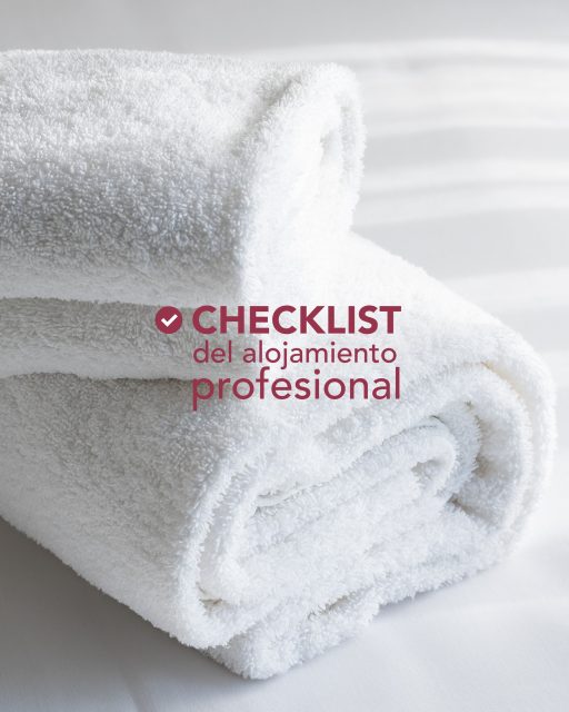 ✅ El checklist que necesitas para que tu alojamiento sea profesional.